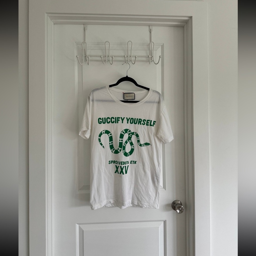 Gucci Guccify Yourself Sprovveduta Eta XXV Green Snake Shirt M